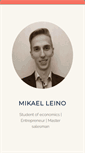 Mobile Screenshot of mikaelleino.com